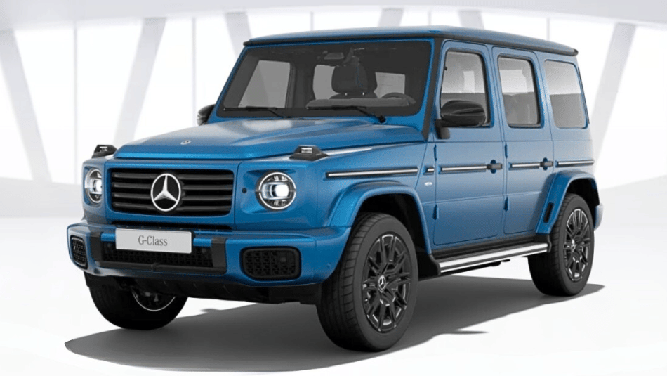 Mercedes G 580 front quarter